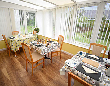 Grenitote Bed and Breakfast Dining Room with inclusive cooked breakast