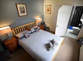 Spacious King Size Double Bedrooms at our Portree Accommodation Grenitote Bed and Breakfast