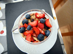 Enjoy a great inclusive breakfast at Grenitote Bed and Breakfast in Portree