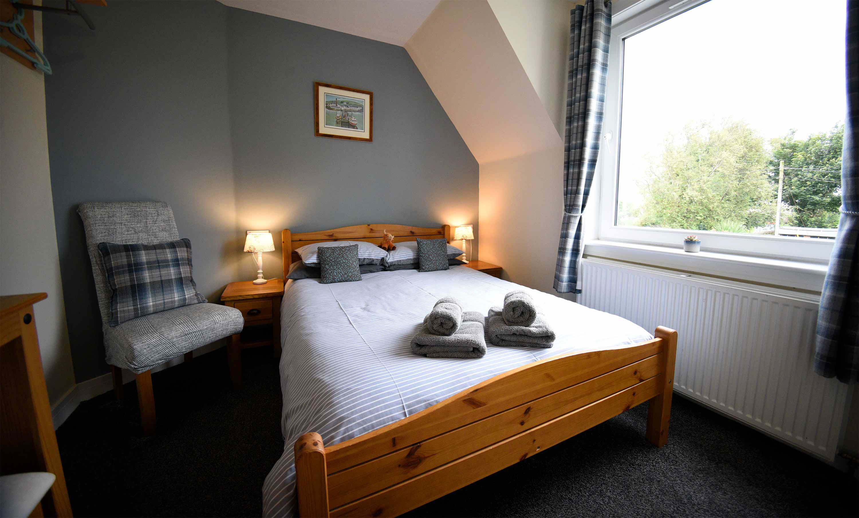 Grenitote Bed and Breakfast in Portree with comfortable King Size Beds and WIFI